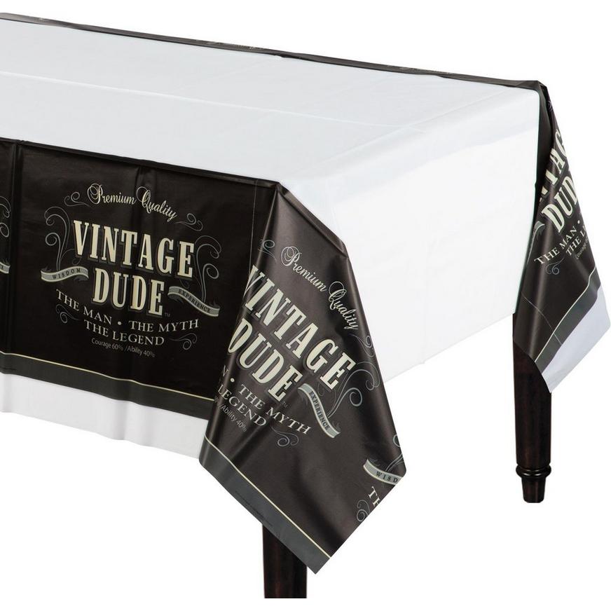 Vintage Dude Tableware Kit for 8 Guests